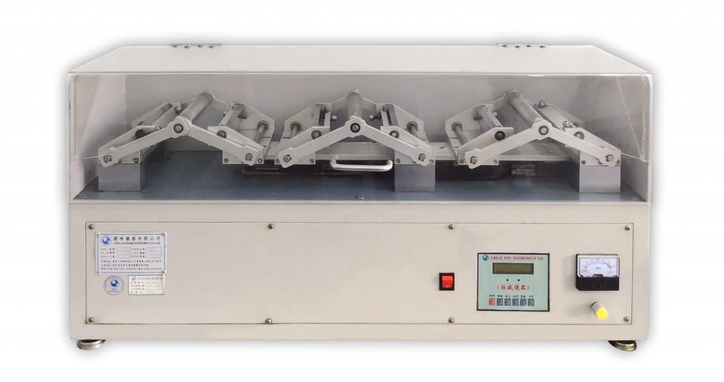 Приборы и оборудование для проверки качества материалов подошвы