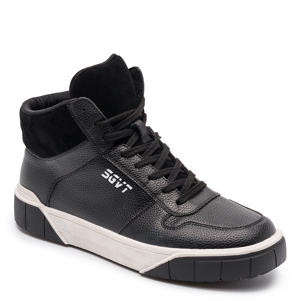 Ботинки демисезонные мужские Shagovita 750528Б.Черно-белый Ботинки демисезонные мужские Shagovita 750528Б.Черно-белый