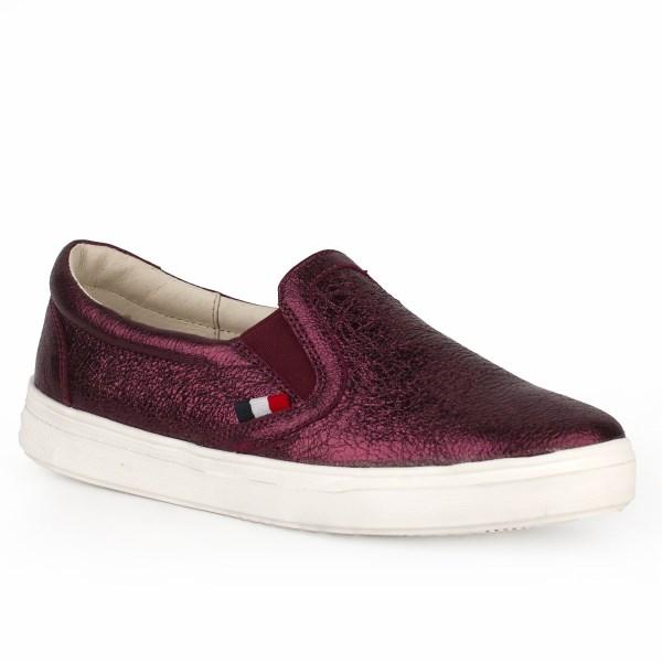 Слипоны Shagovita 41135.Бордовый