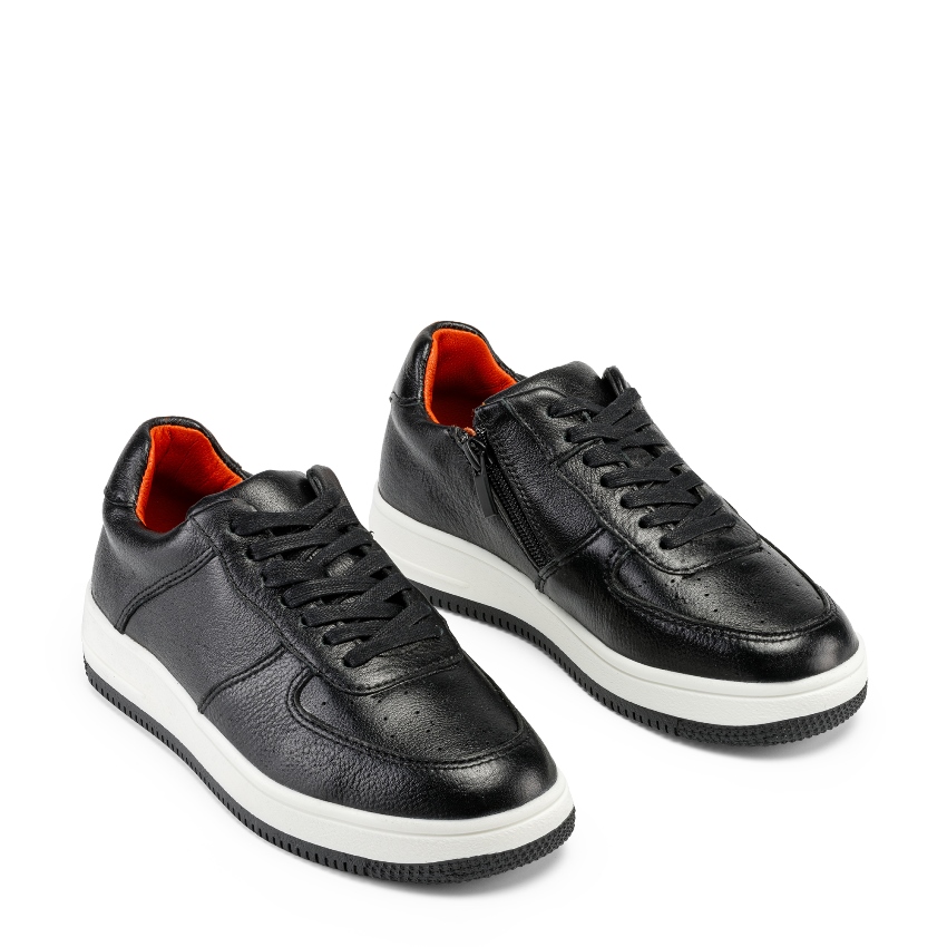 Полуботинки мужские Shagovita 71485.Черно-оранжевый Полуботинки мужские Shagovita 71485.Черно-оранжевый