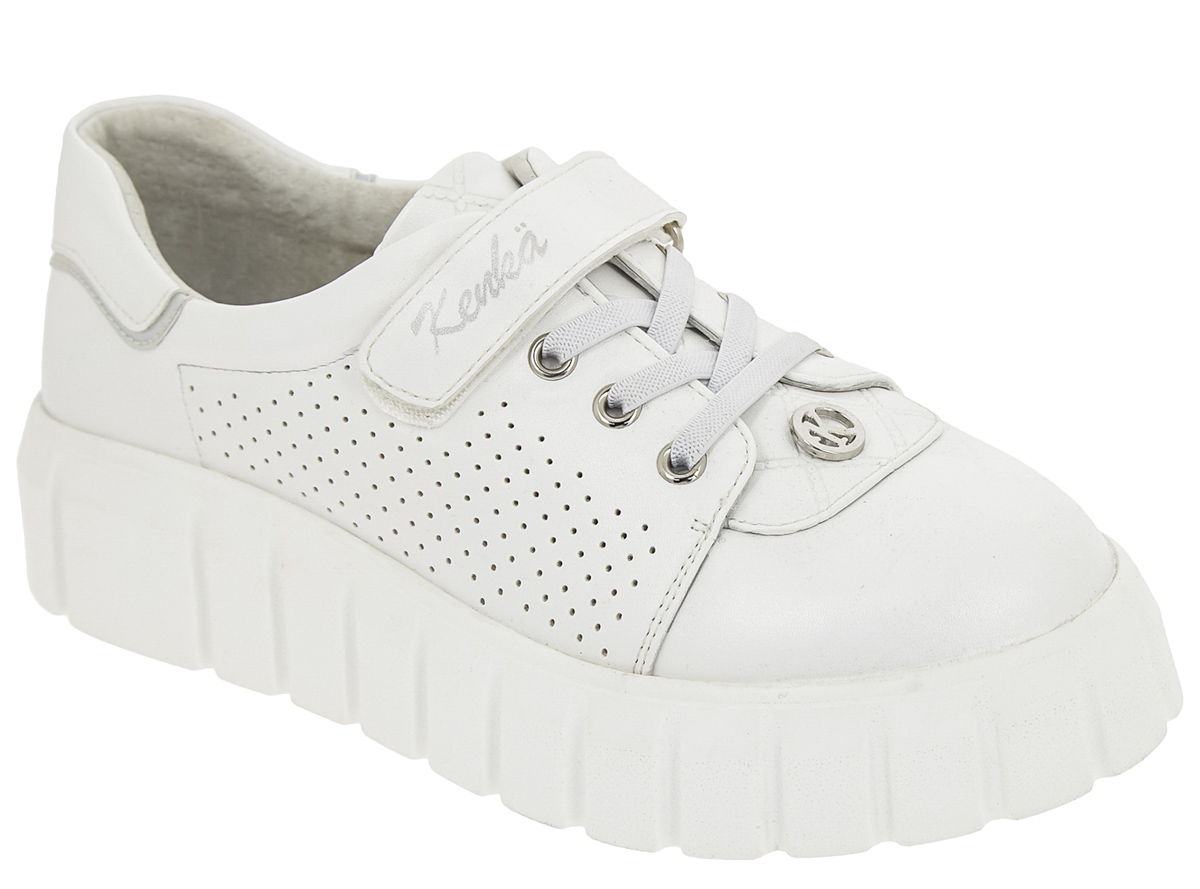 Полуботинки KENKÄ TRI_311-61_белый Полуботинки KENKÄ TRI_311-61_белый